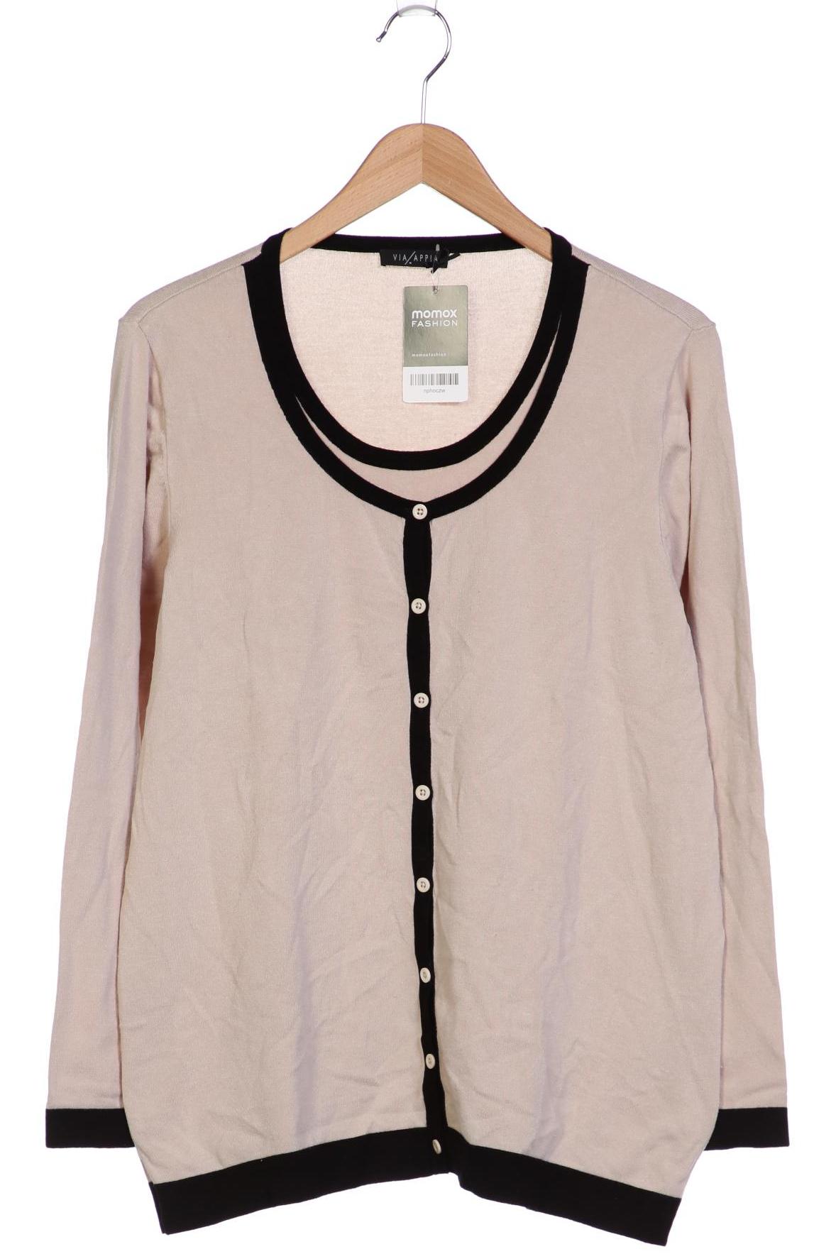 

VIA Appia DUE Damen Strickjacke, beige, Gr. 46