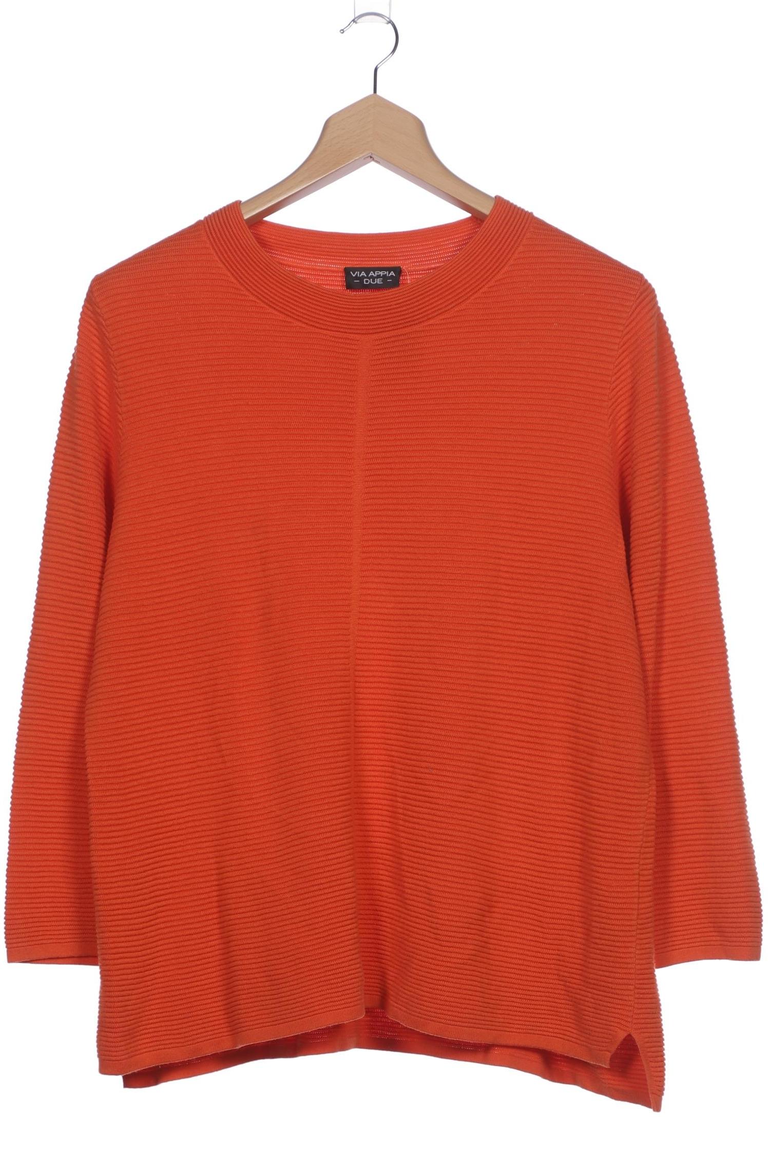 

VIA Appia DUE Damen Pullover, orange, Gr. 48