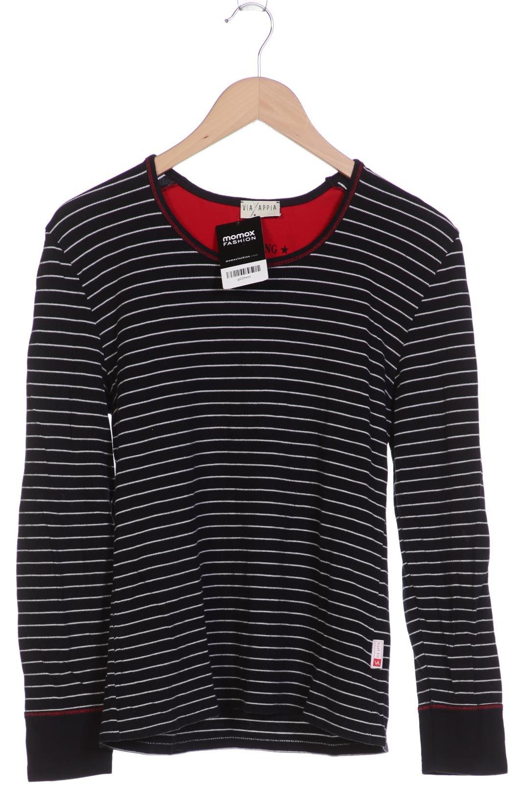 

VIA Appia DUE Damen Langarmshirt, schwarz, Gr. 40