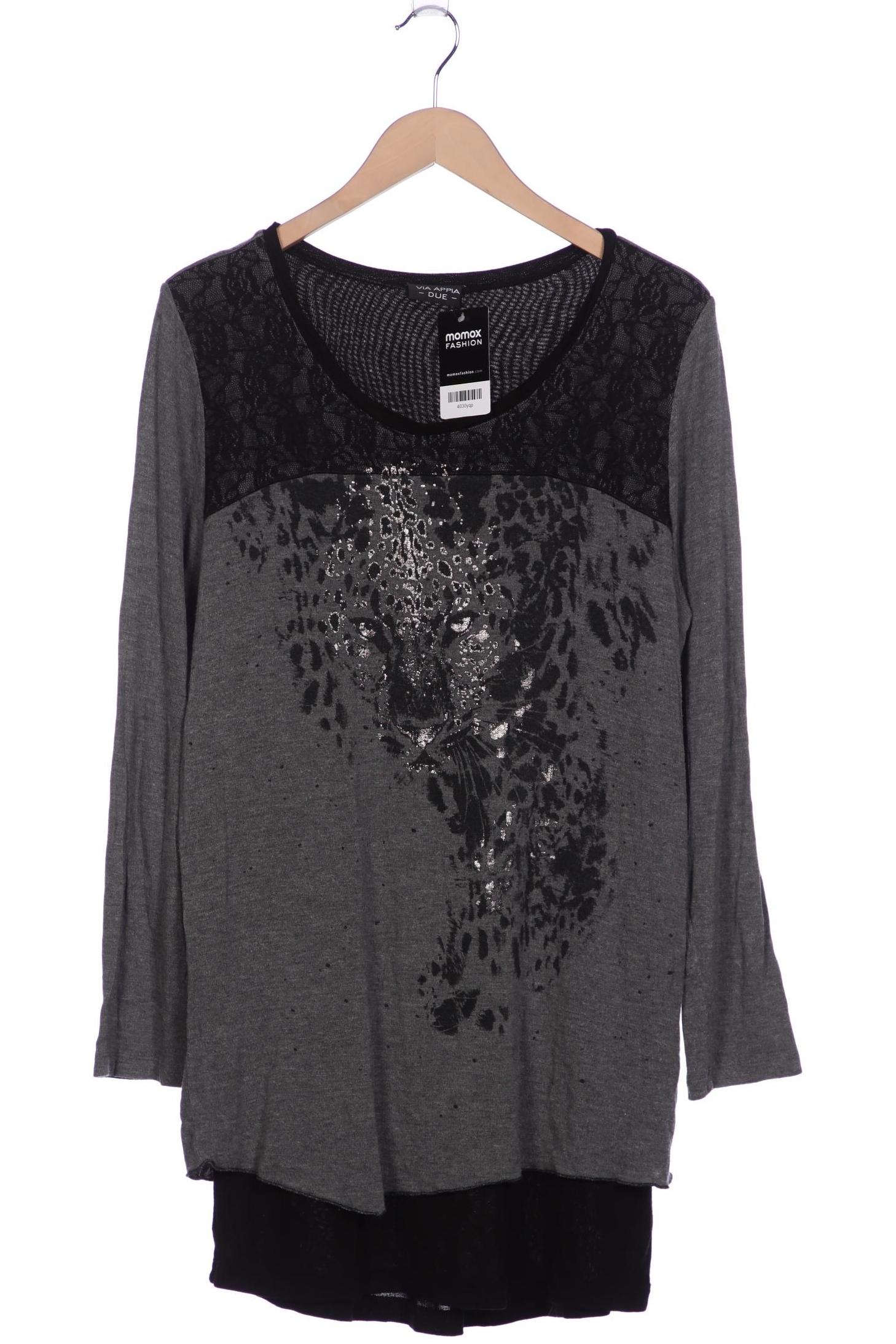 

VIA Appia DUE Damen Pullover, grau, Gr. 48