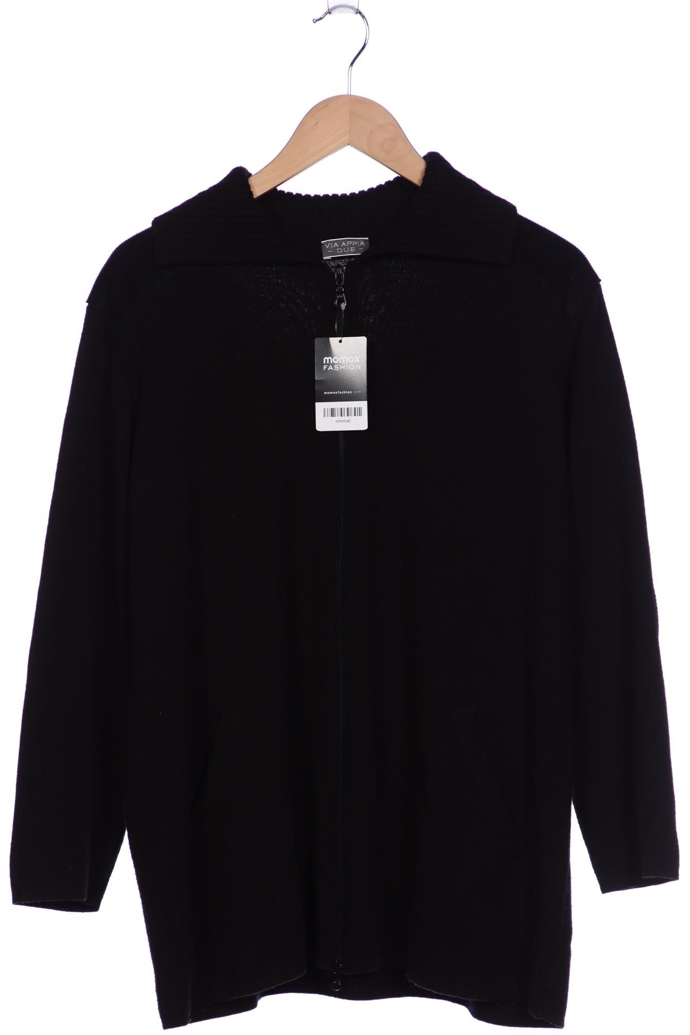 

VIA Appia DUE Damen Strickjacke, schwarz, Gr. 48