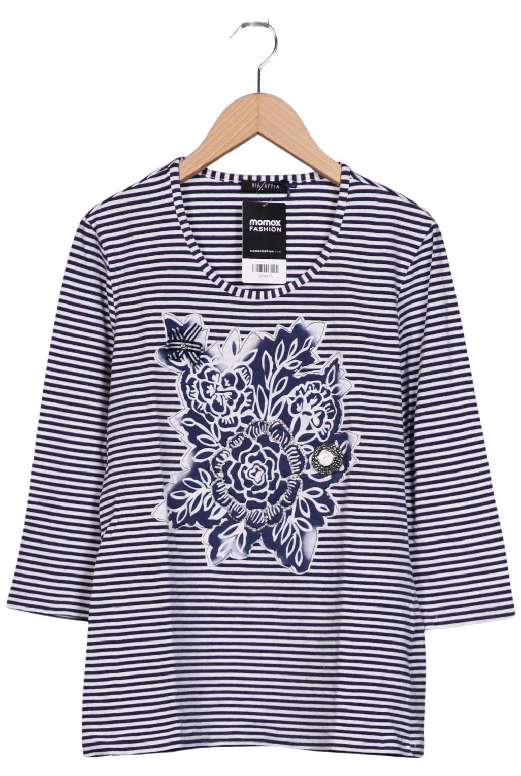 

VIA Appia DUE Damen Langarmshirt, marineblau, Gr. 40