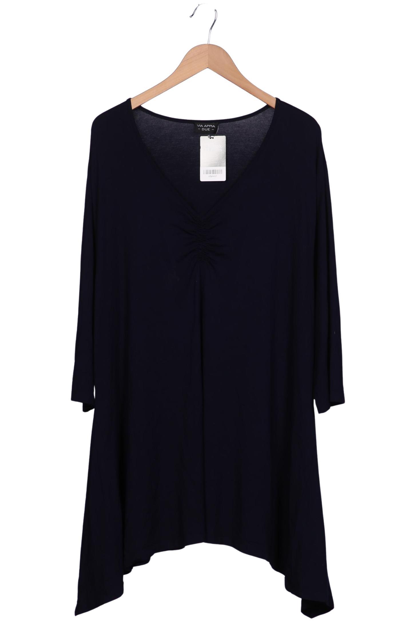 

VIA Appia DUE Damen Langarmshirt, marineblau, Gr. 52