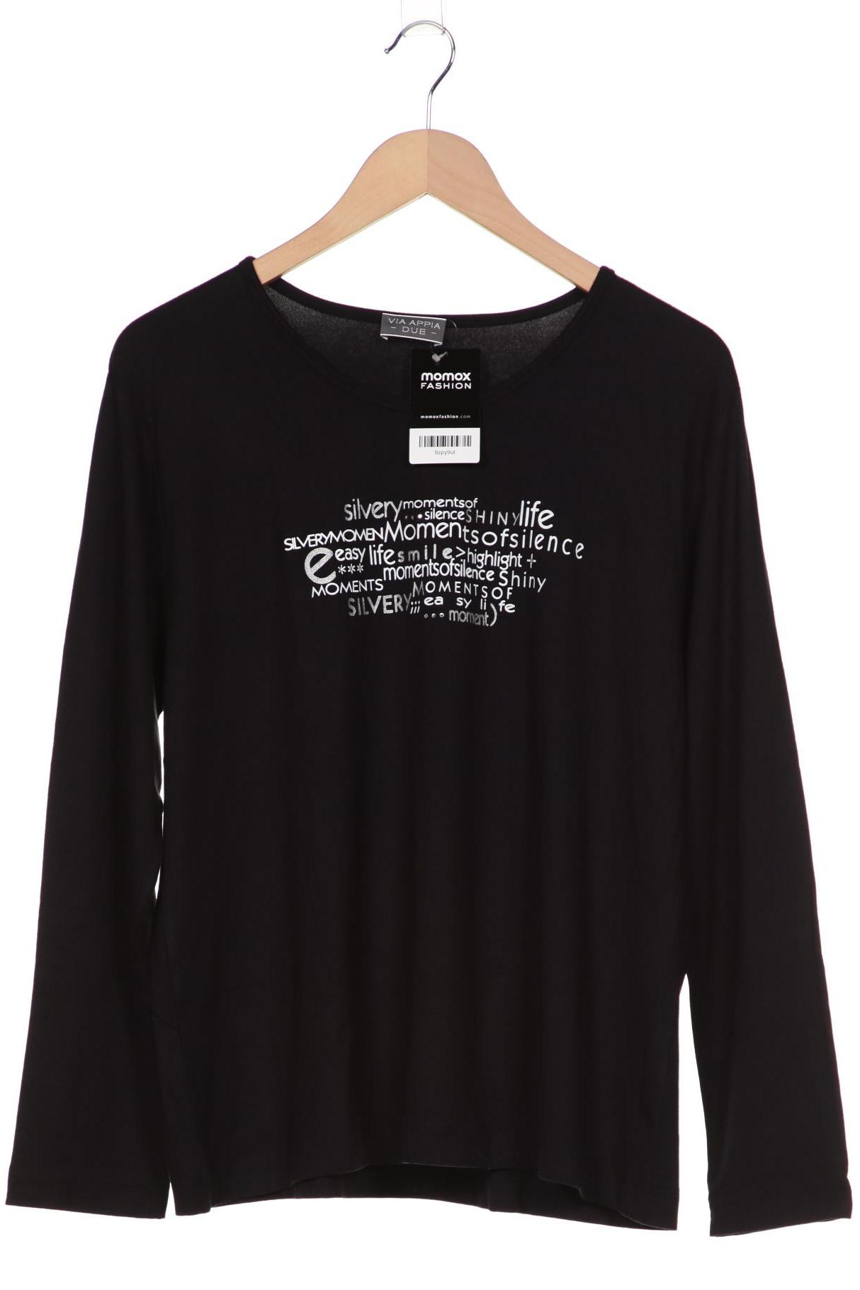

VIA APPIA DUE Damen Langarmshirt, schwarz