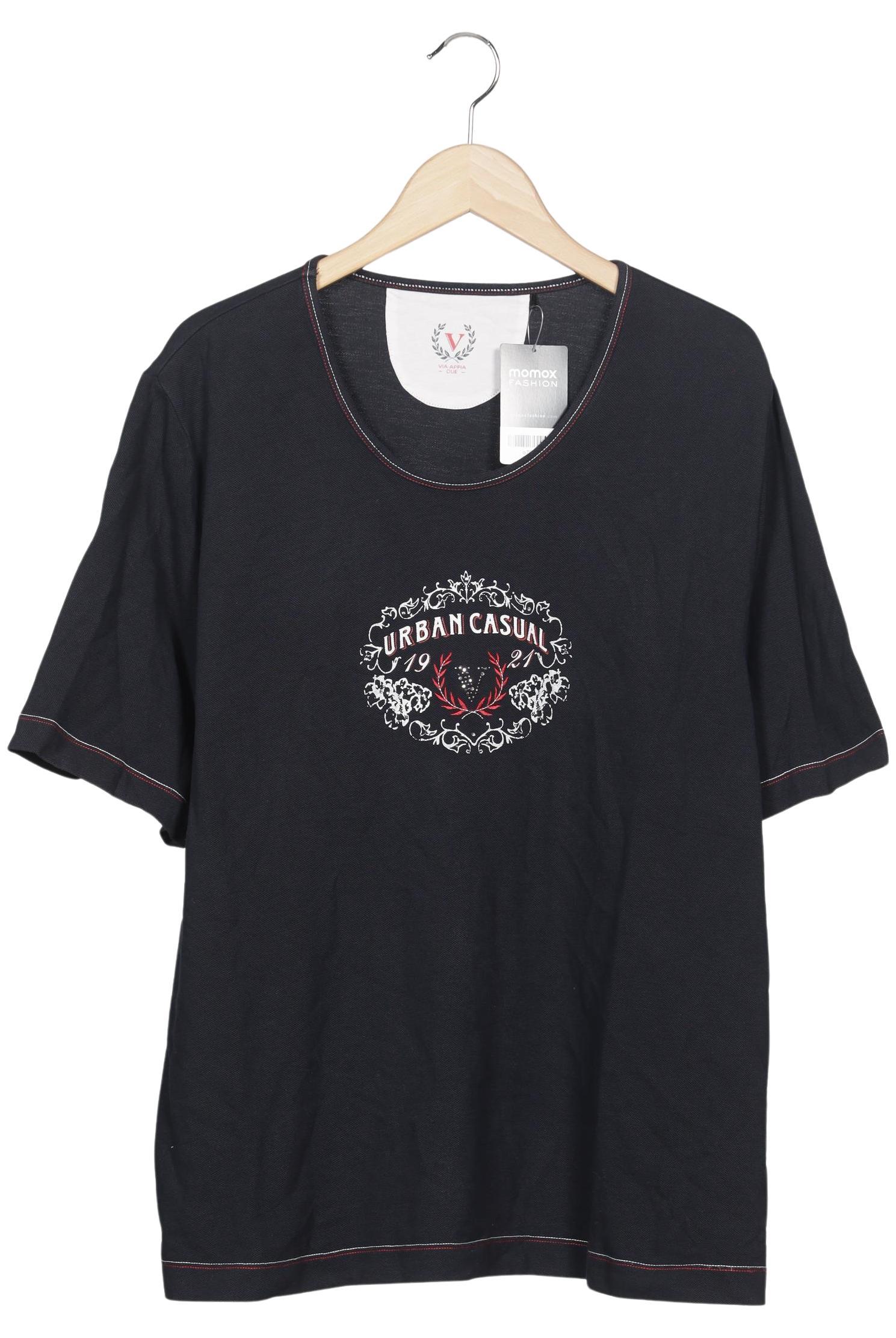 

VIA Appia DUE Damen T-Shirt, schwarz, Gr. 50