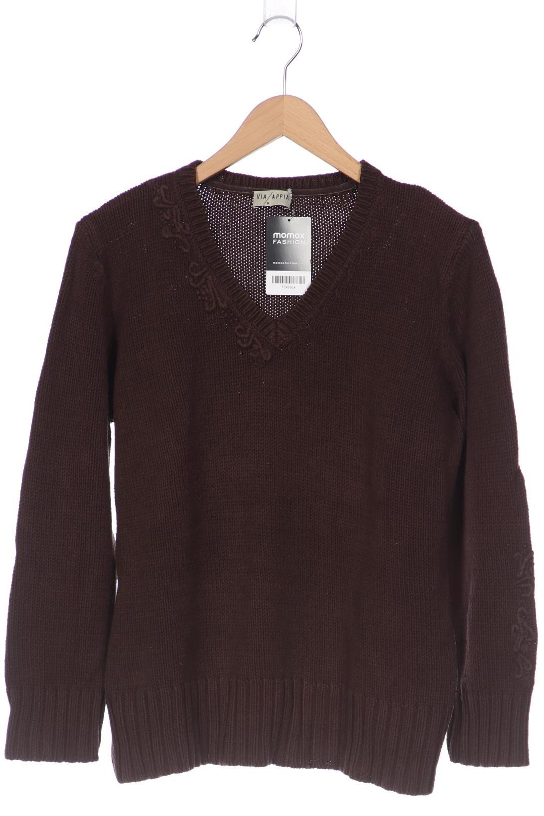 

VIA Appia DUE Damen Pullover, braun, Gr. 46