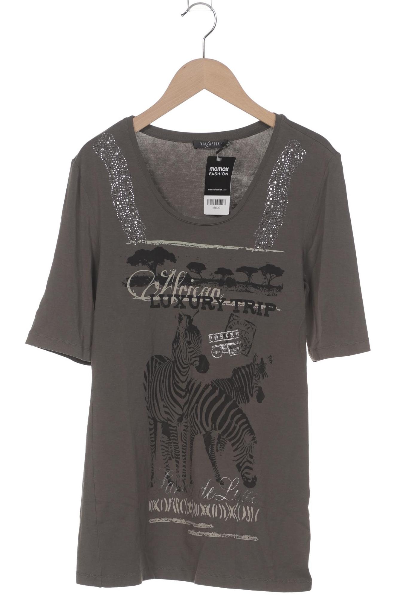 

VIA Appia DUE Damen T-Shirt, grün, Gr. 38