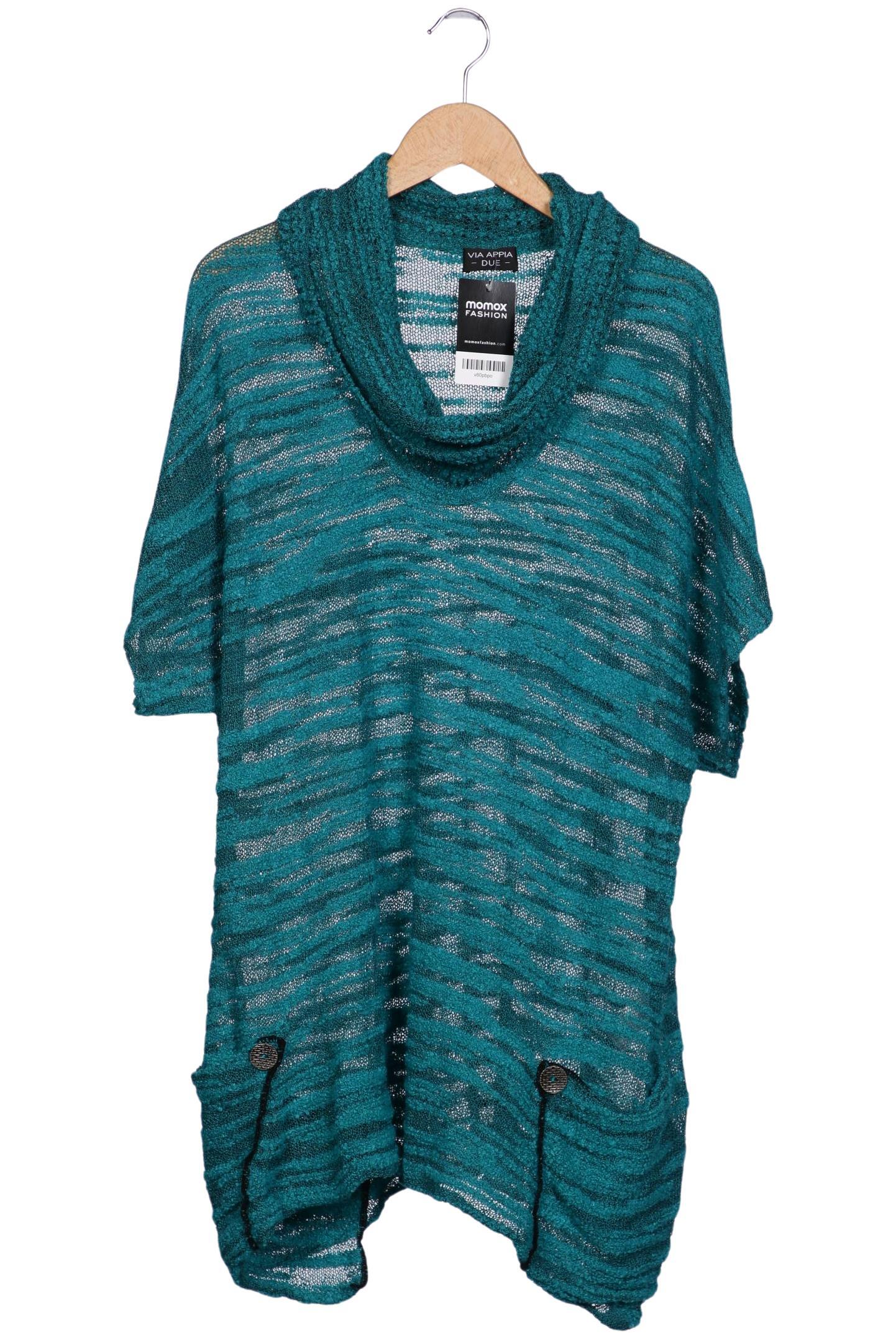 

VIA Appia DUE Damen Pullover, türkis, Gr. 48