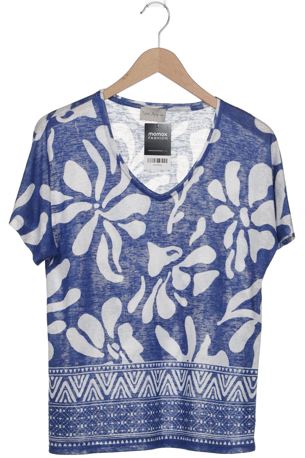 

VIA Appia DUE Damen T-Shirt, blau, Gr. 38