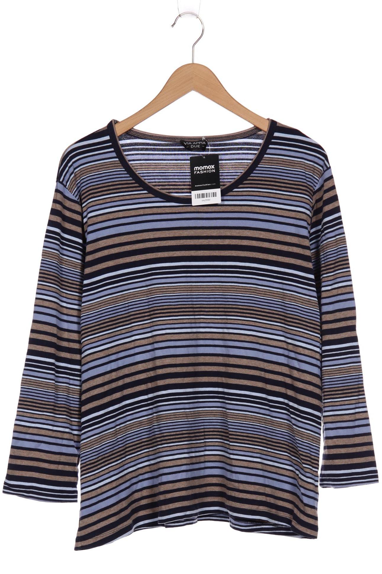 

VIA Appia DUE Damen Langarmshirt, marineblau, Gr. 50