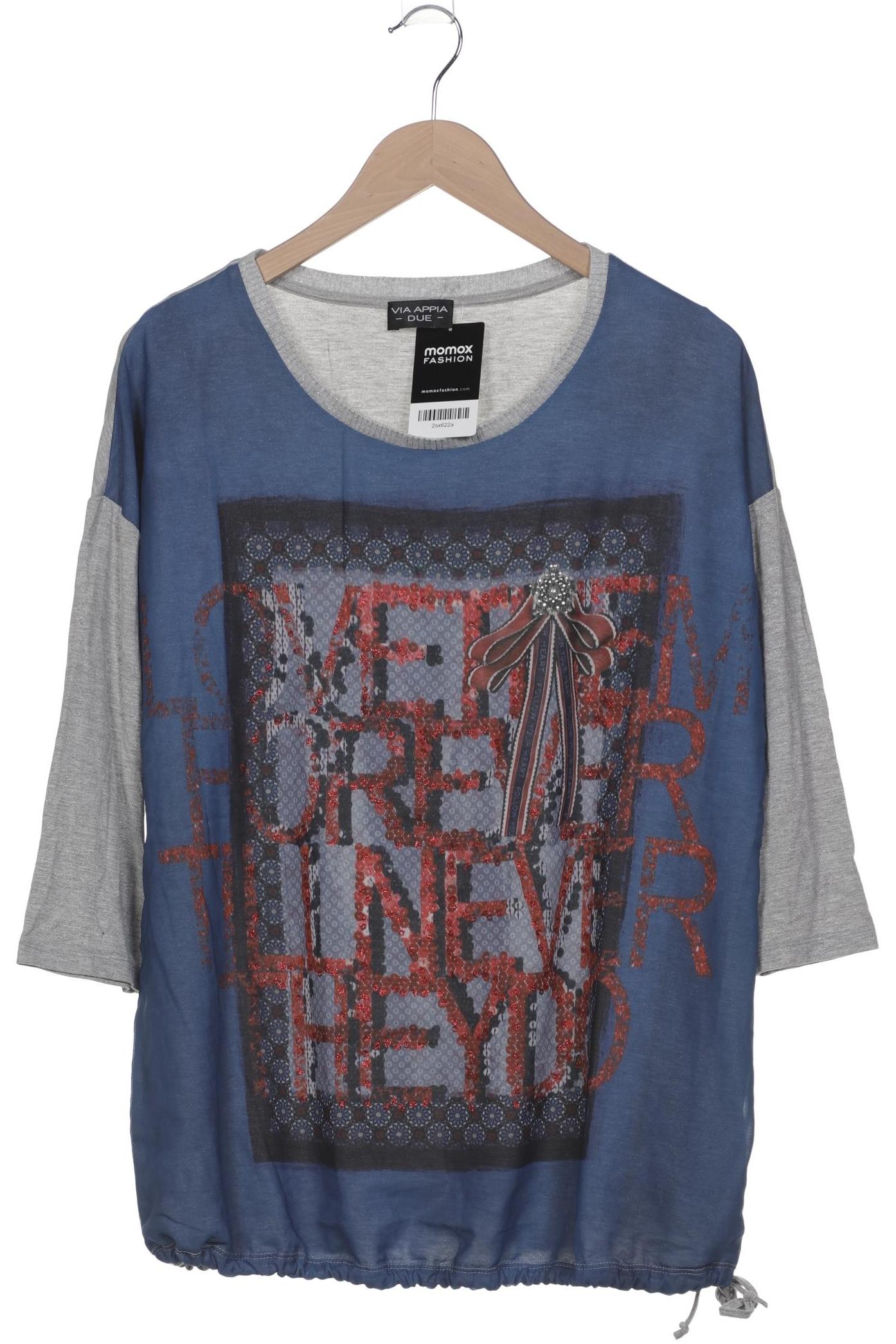 

VIA Appia DUE Damen Langarmshirt, grau, Gr. 42