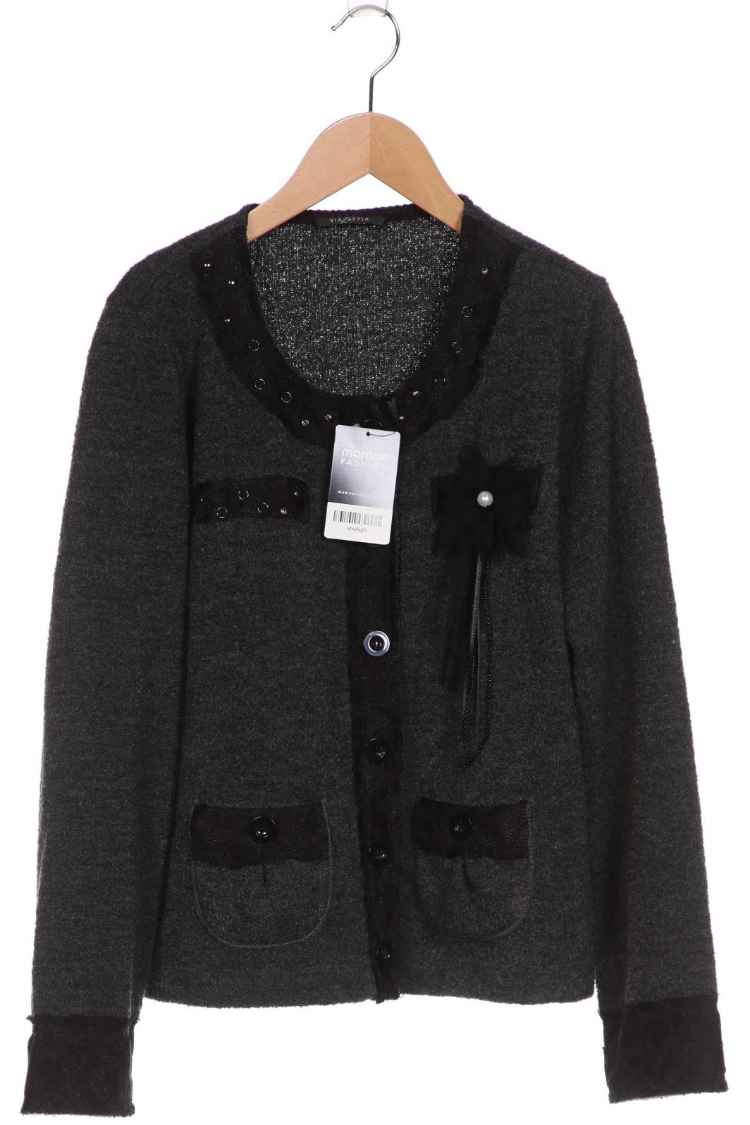 

VIA Appia DUE Damen Strickjacke, grau, Gr. 42