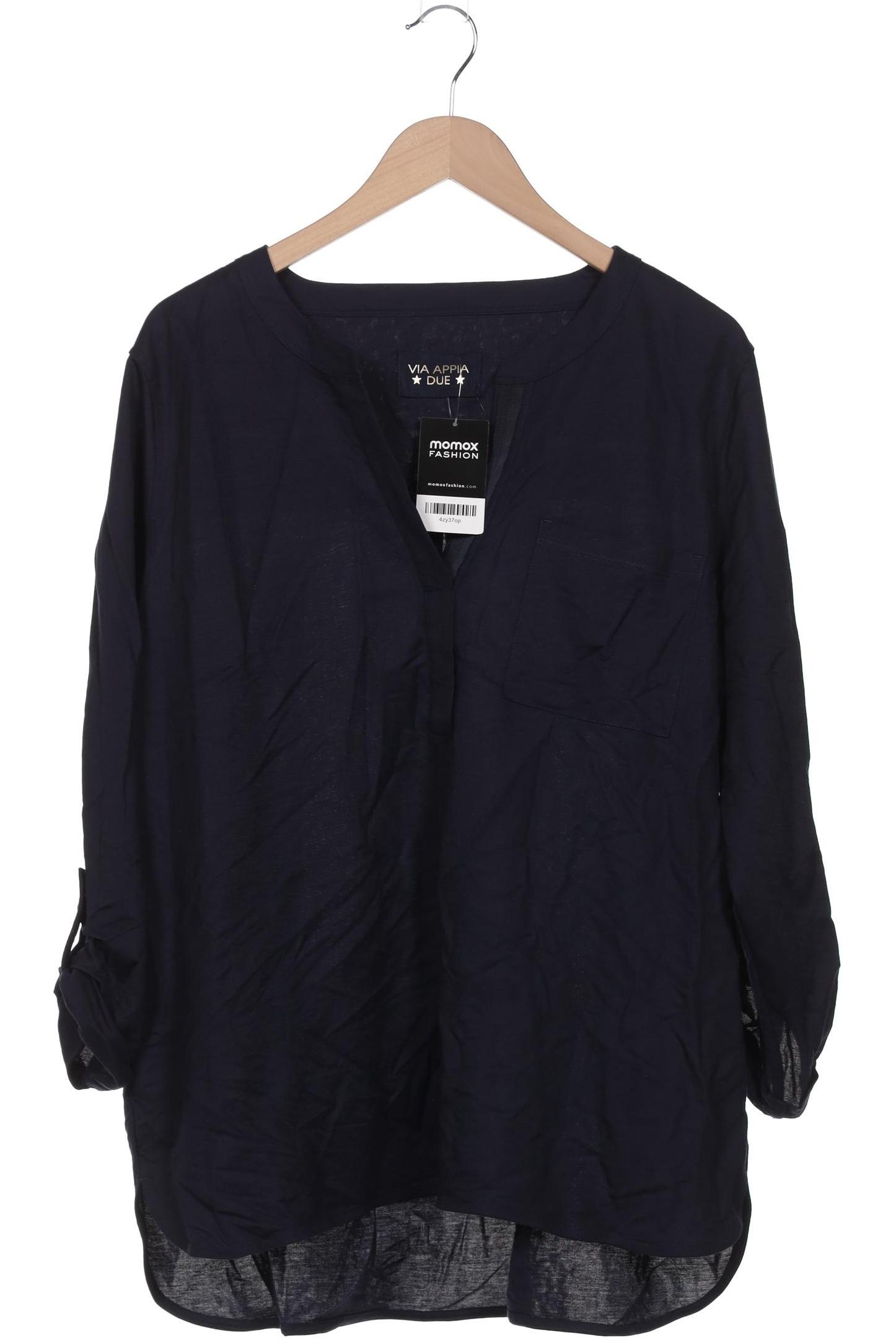 

VIA Appia DUE Damen Langarmshirt, marineblau, Gr. 48