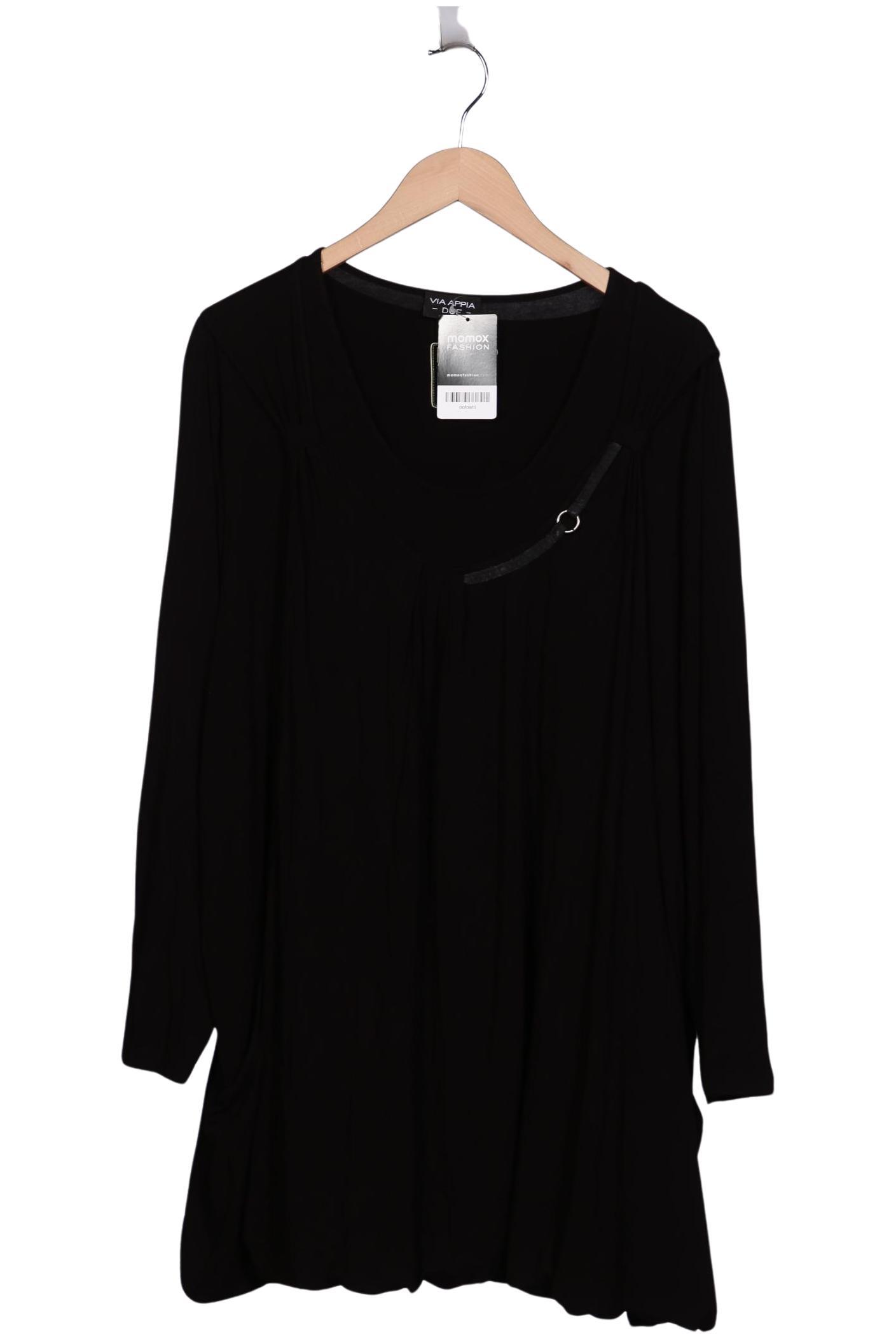 

VIA Appia DUE Damen Langarmshirt, schwarz, Gr. 52