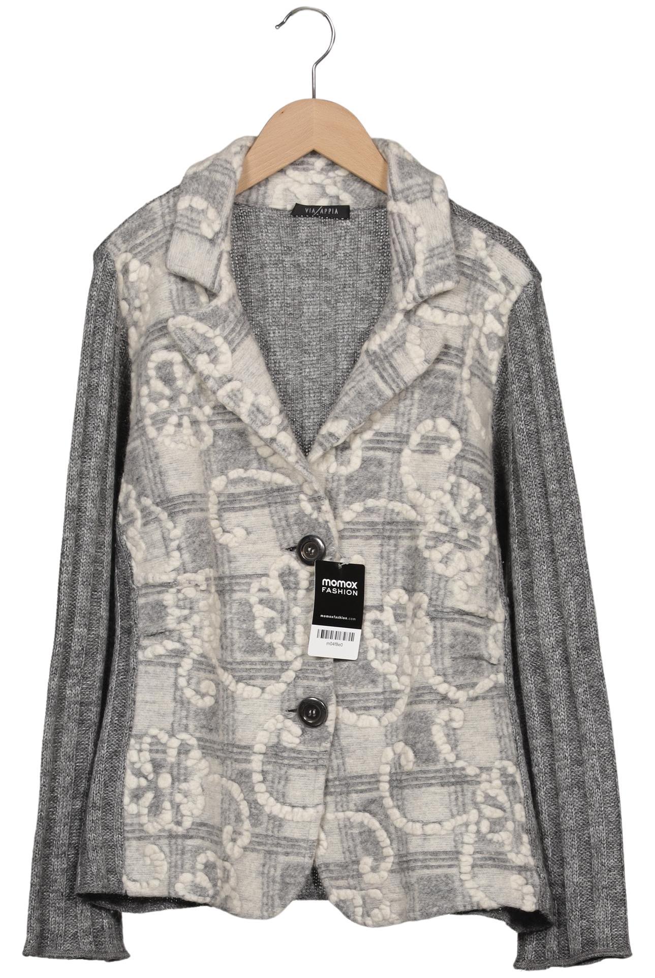 

VIA Appia DUE Damen Strickjacke, grau, Gr. 44