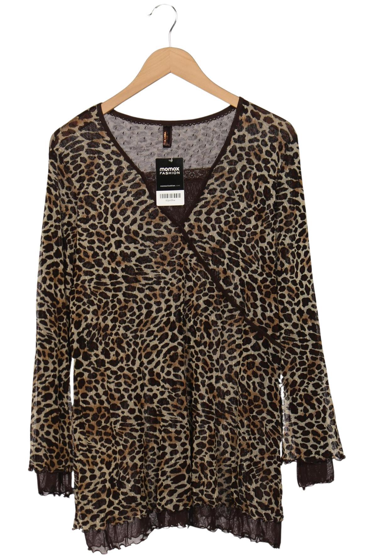 

VIA Appia DUE Damen Langarmshirt, braun, Gr. 50