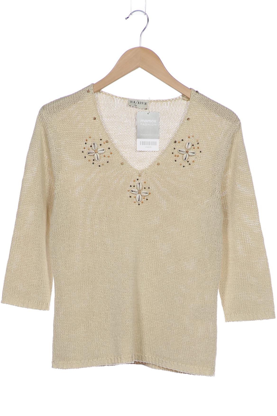 

VIA Appia DUE Damen Pullover, beige, Gr. 40