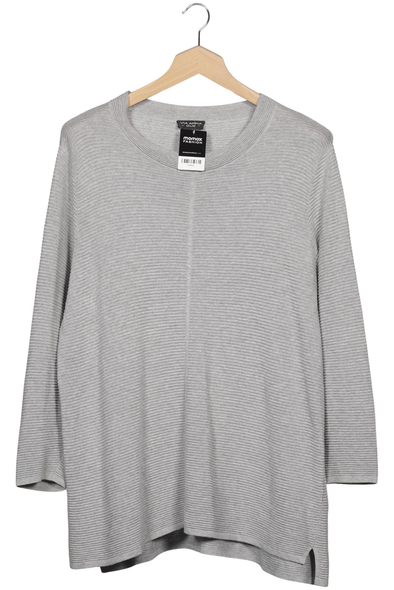 

VIA Appia DUE Damen Pullover, grau, Gr. 52