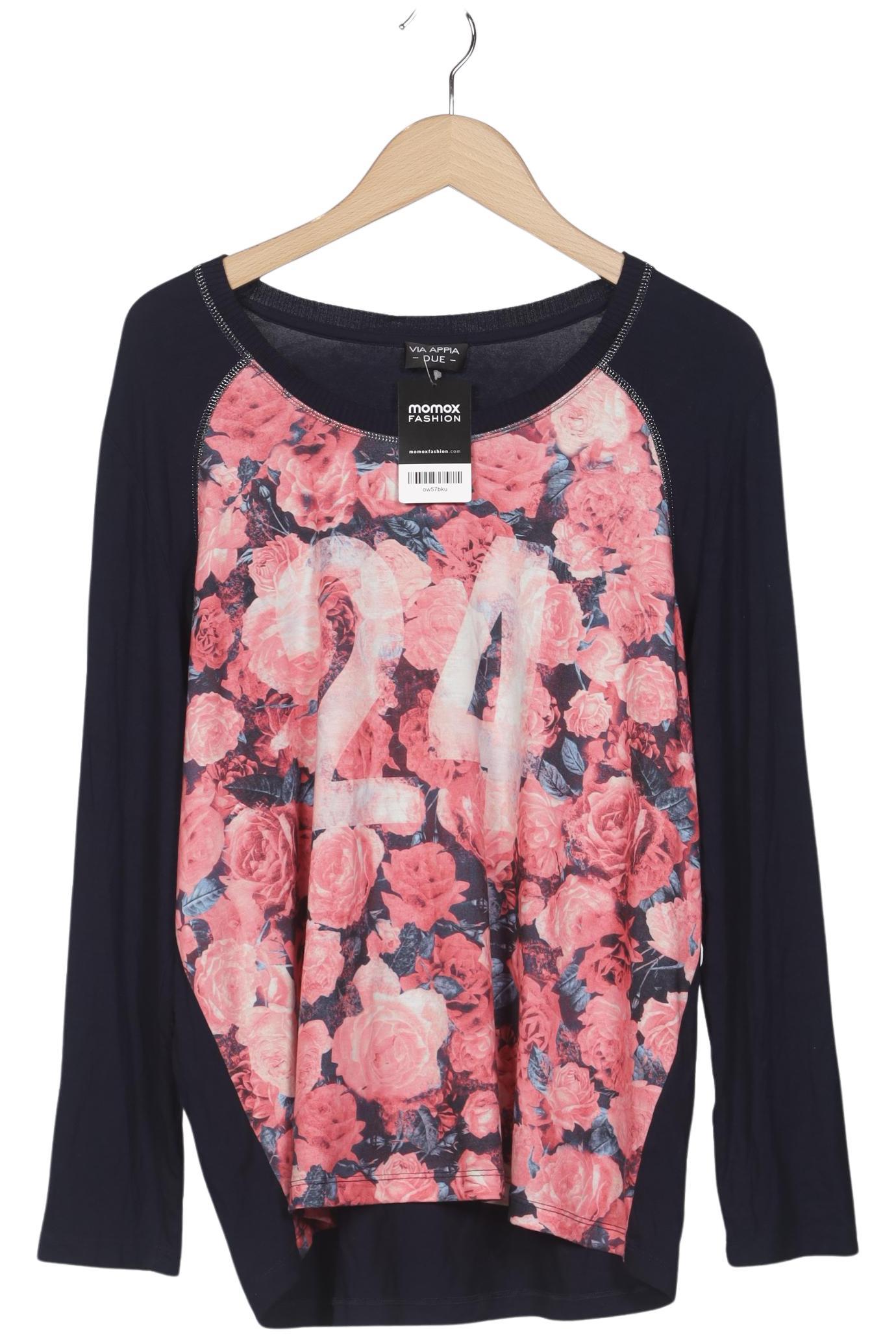 

VIA Appia DUE Damen Langarmshirt, marineblau, Gr. 46