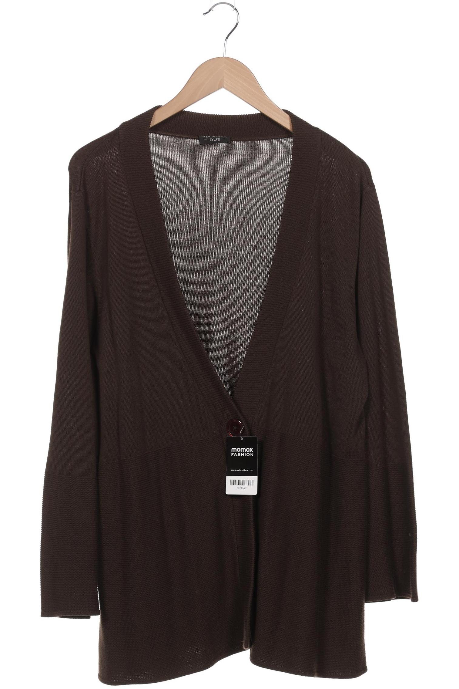 

VIA Appia DUE Damen Strickjacke, braun, Gr. 48