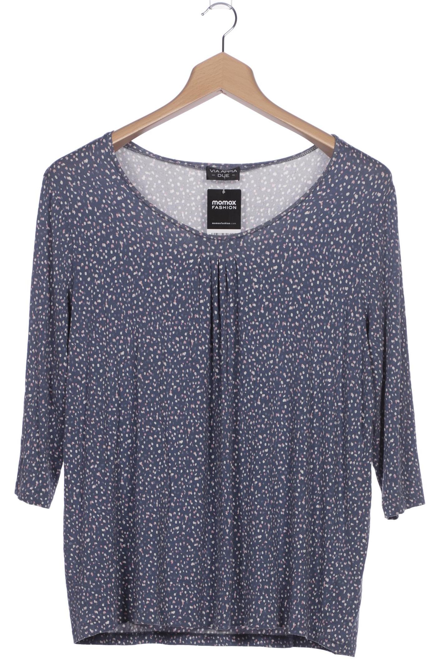 

VIA Appia DUE Damen Langarmshirt, blau, Gr. 48