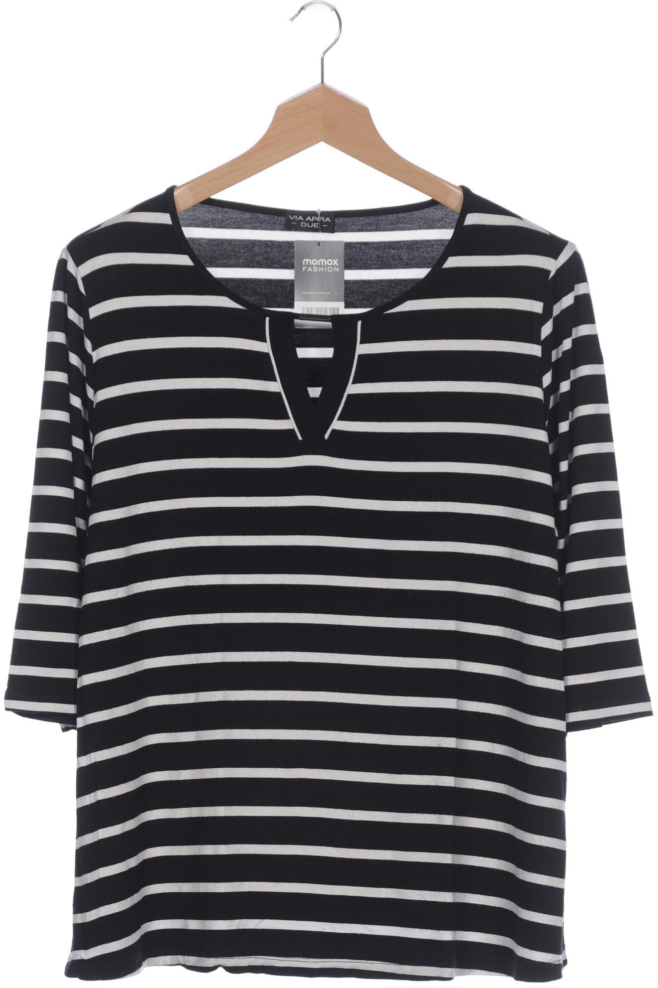 

VIA Appia DUE Damen Langarmshirt, schwarz, Gr. 52