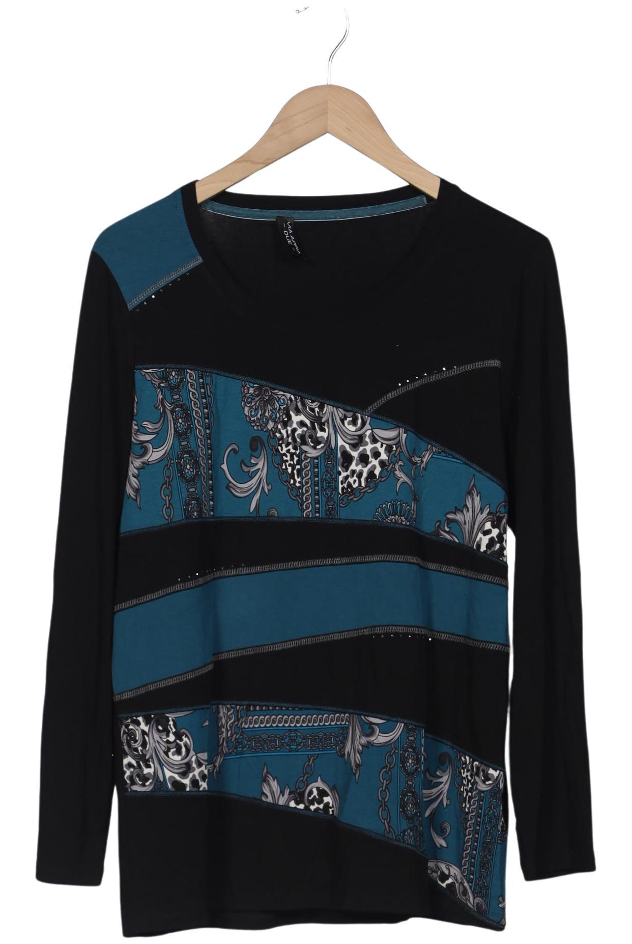 

VIA Appia DUE Damen Langarmshirt, schwarz, Gr. 44