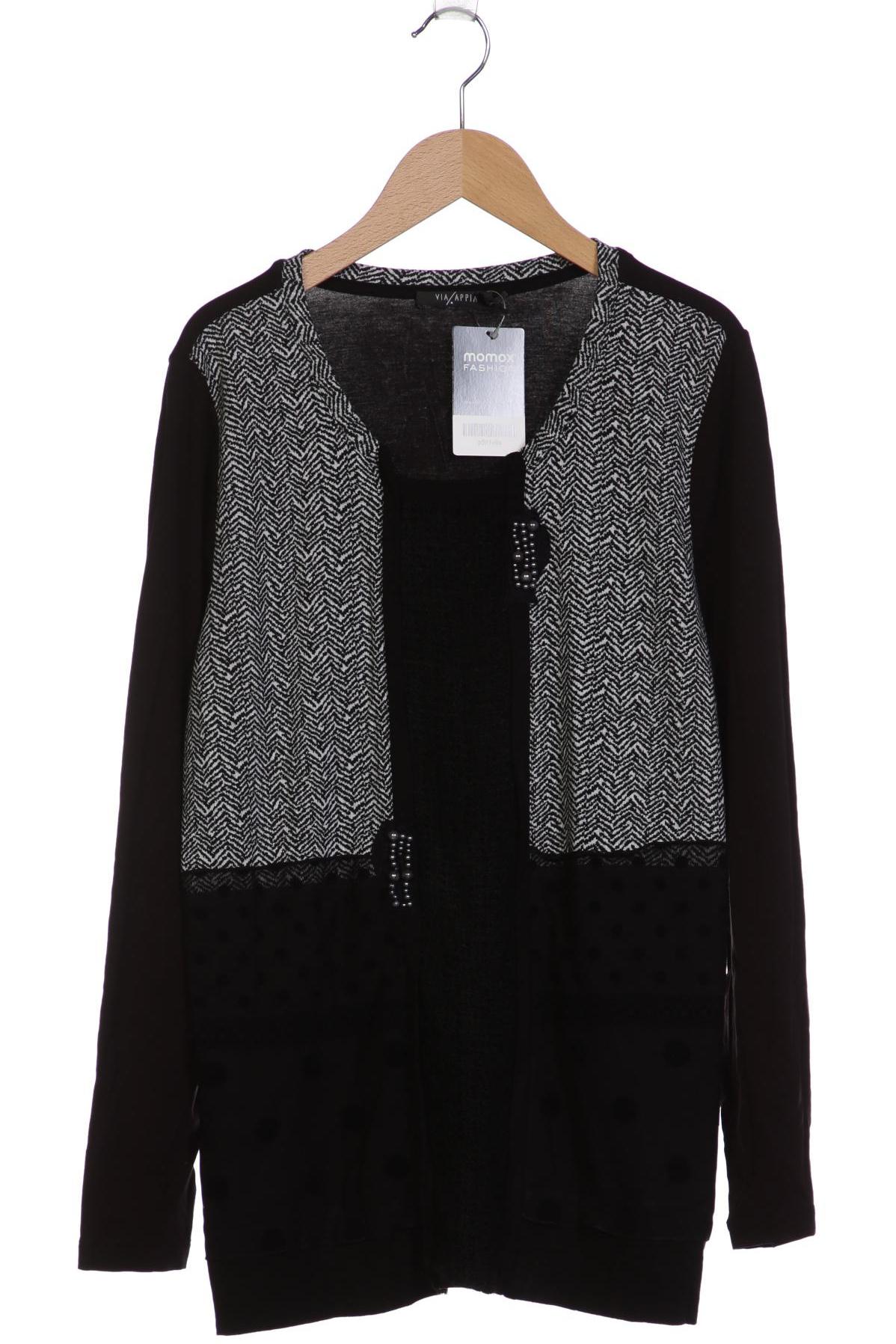 

VIA Appia DUE Damen Langarmshirt, schwarz, Gr. 42