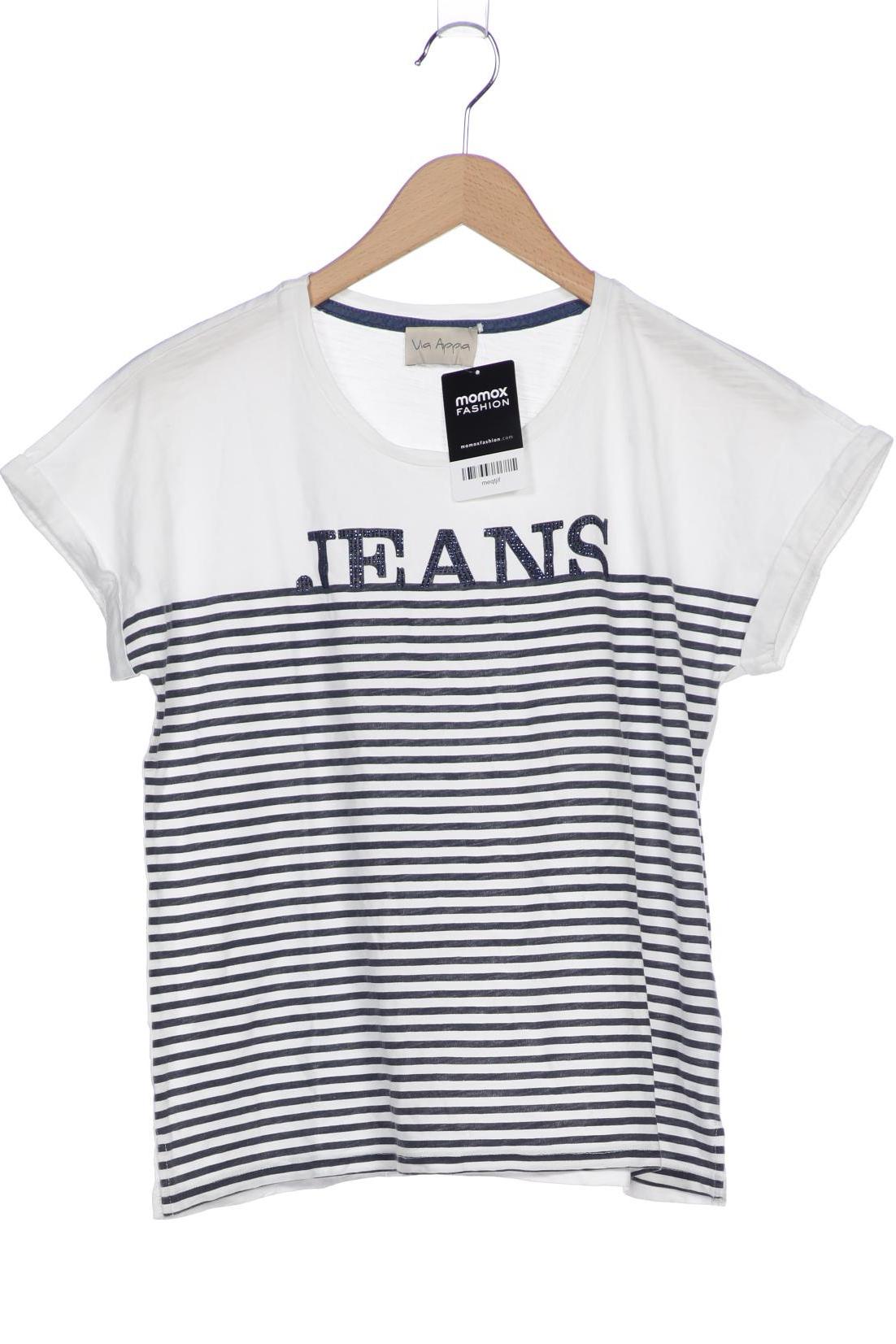 

VIA Appia DUE Damen T-Shirt, weiß, Gr. 36
