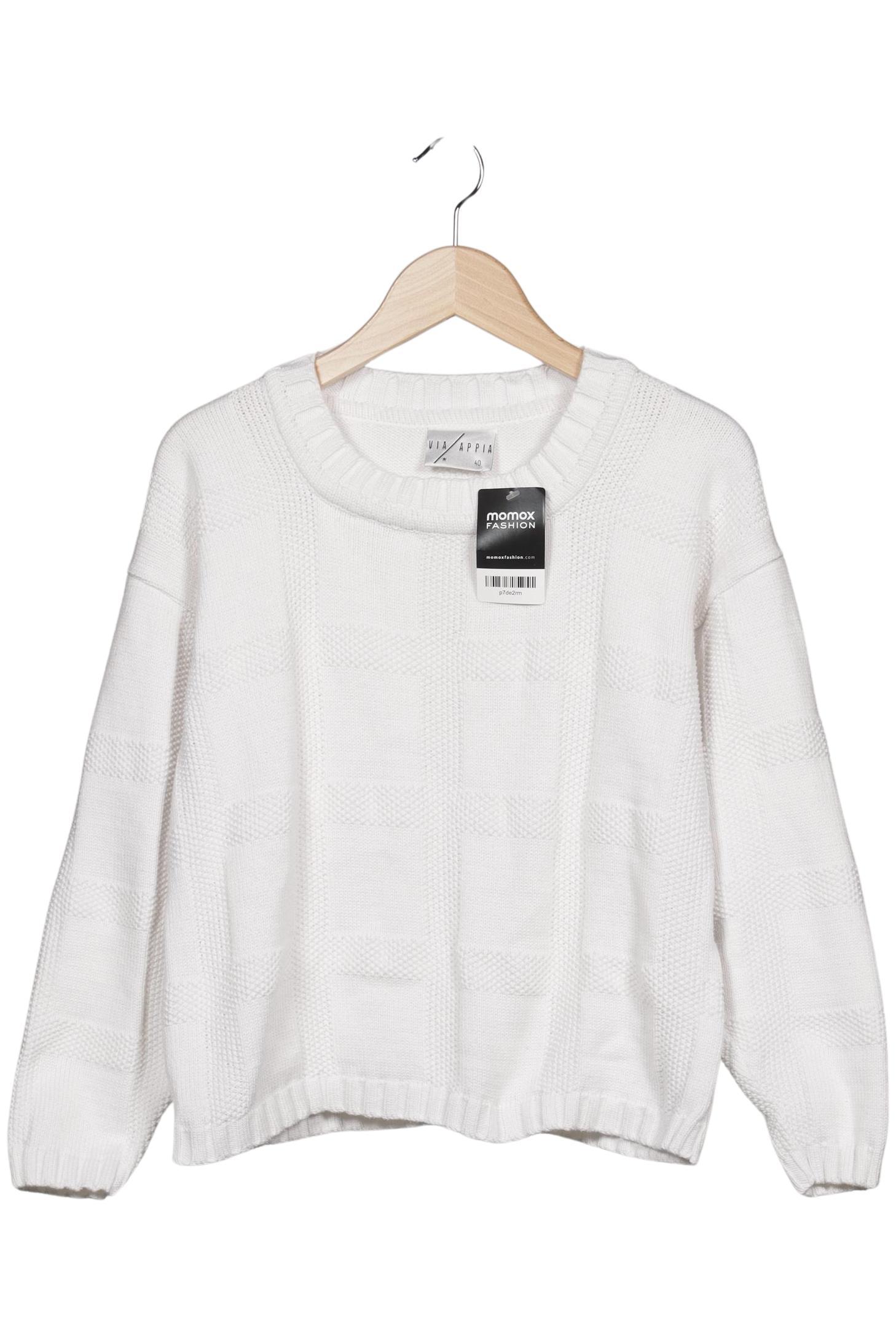 

VIA Appia DUE Damen Pullover, weiß, Gr. 40
