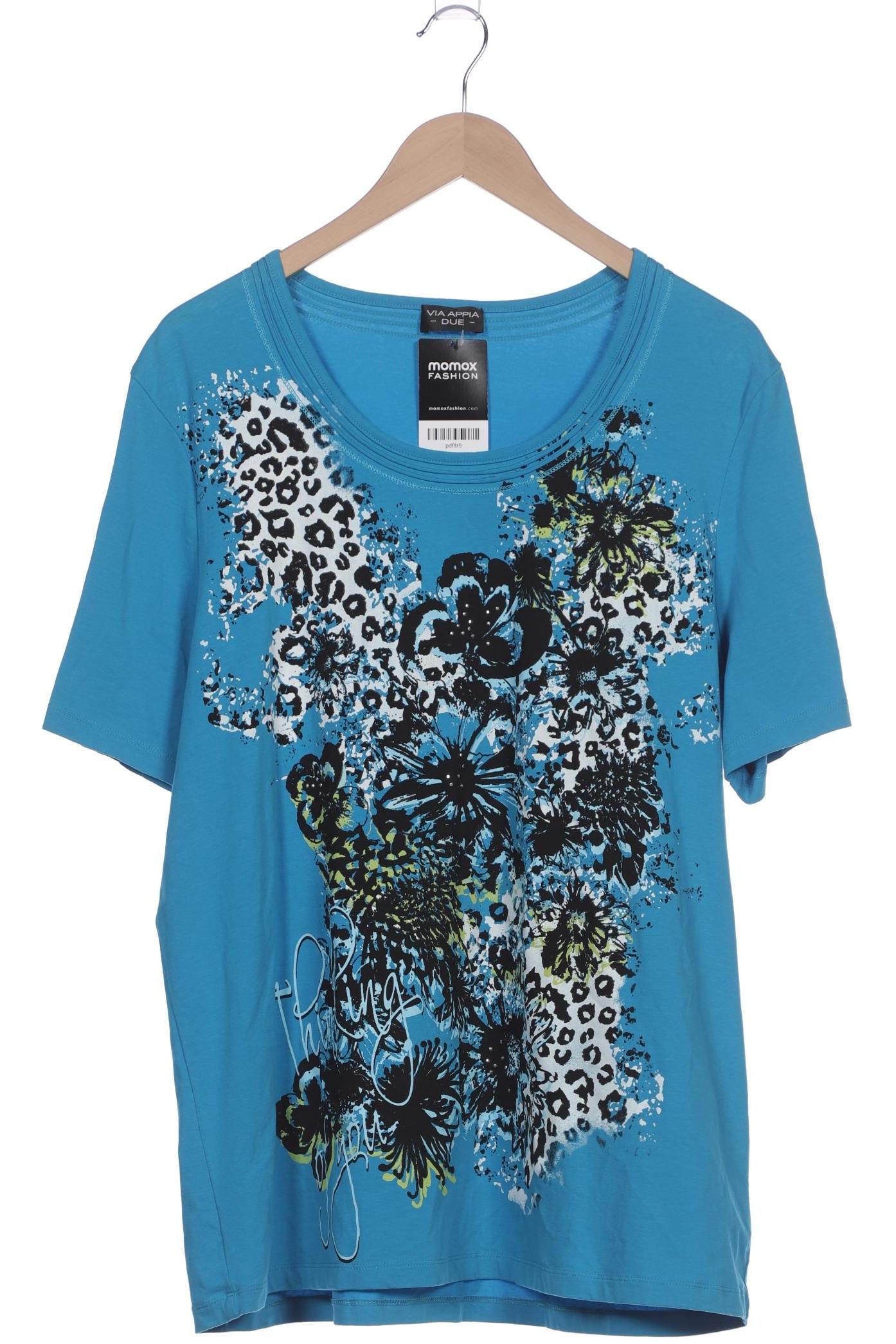 

VIA Appia DUE Damen T-Shirt, blau, Gr. 48