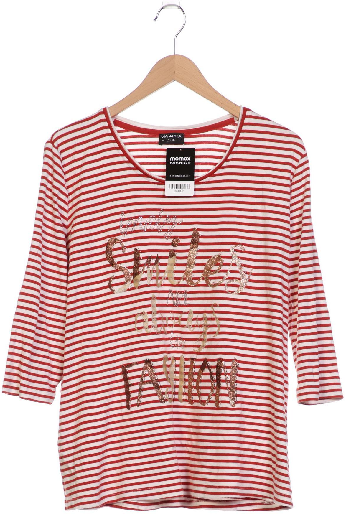 

VIA Appia DUE Damen Langarmshirt, rot, Gr. 48