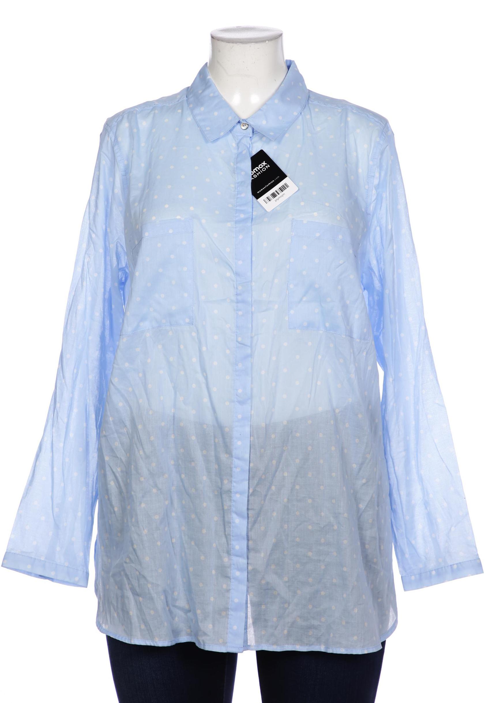 

VIA Appia DUE Damen Bluse, hellblau, Gr. 46