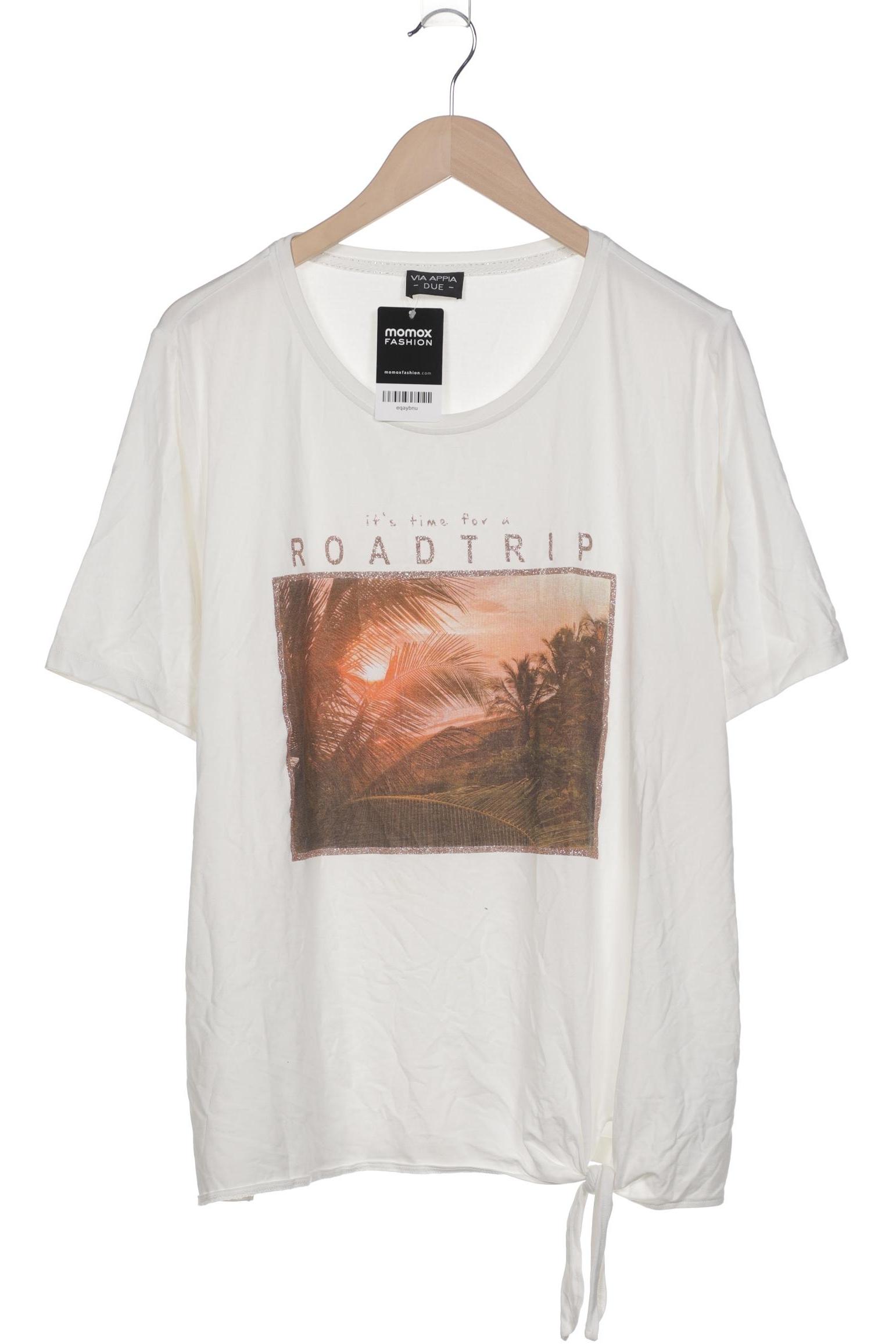

VIA Appia DUE Damen T-Shirt, weiß, Gr. 48