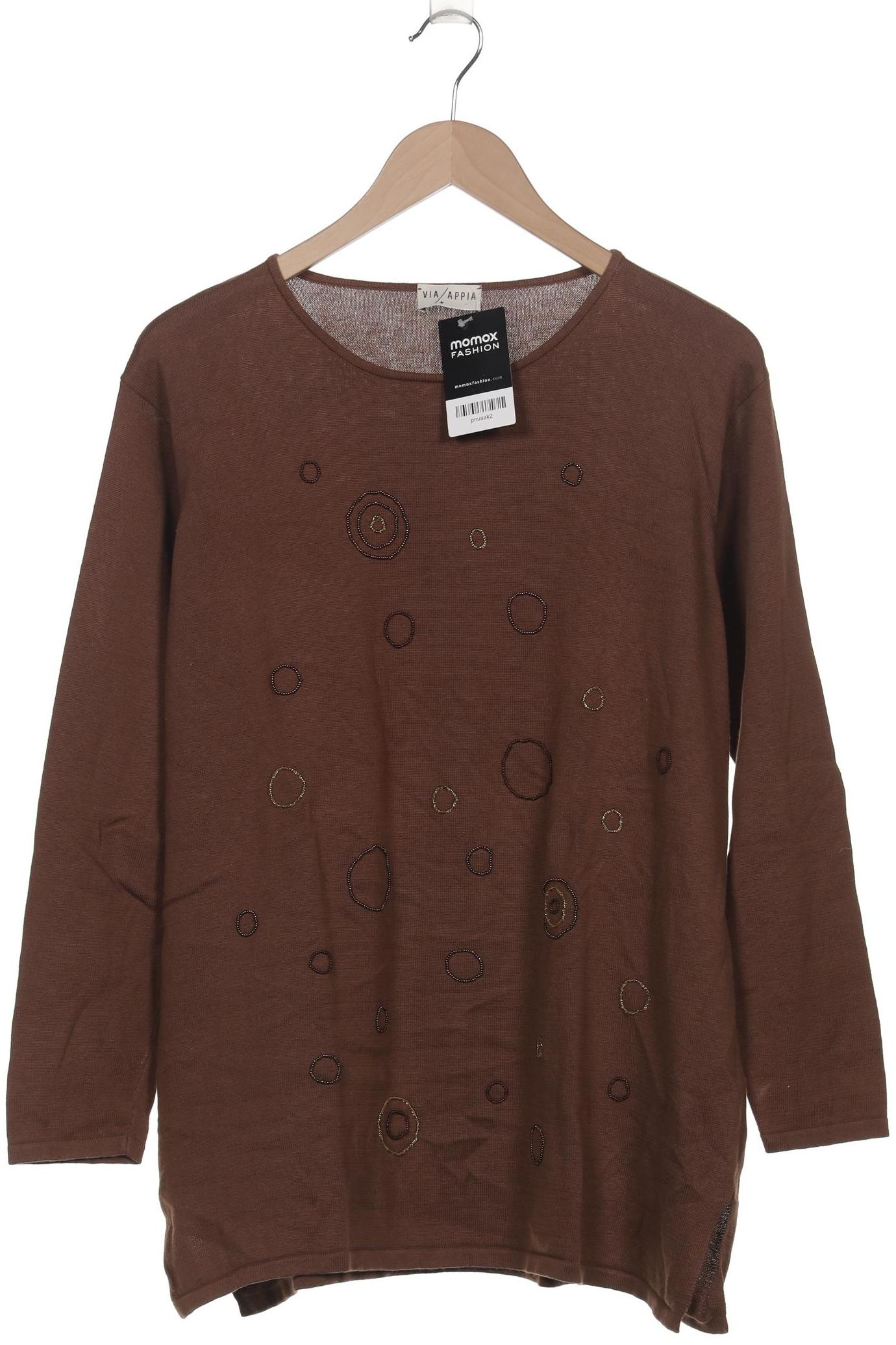 

VIA Appia DUE Damen Pullover, braun, Gr. 46