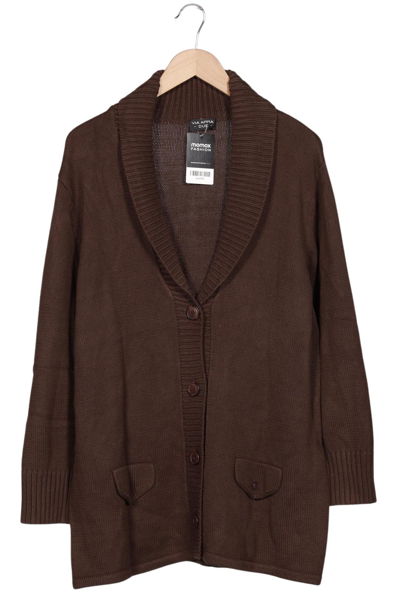 

VIA Appia DUE Damen Strickjacke, braun, Gr. 48