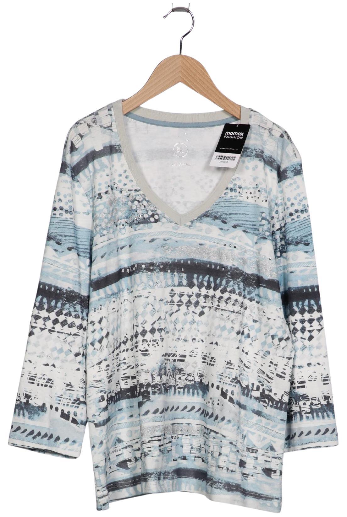

VIA Appia DUE Damen Langarmshirt, blau, Gr. 46