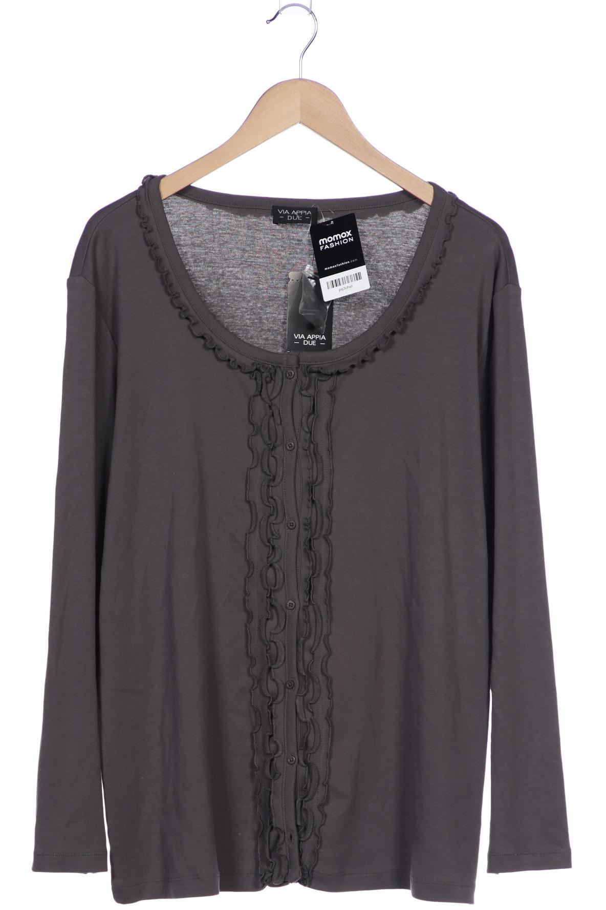 

VIA Appia DUE Damen Strickjacke, grau, Gr. 48