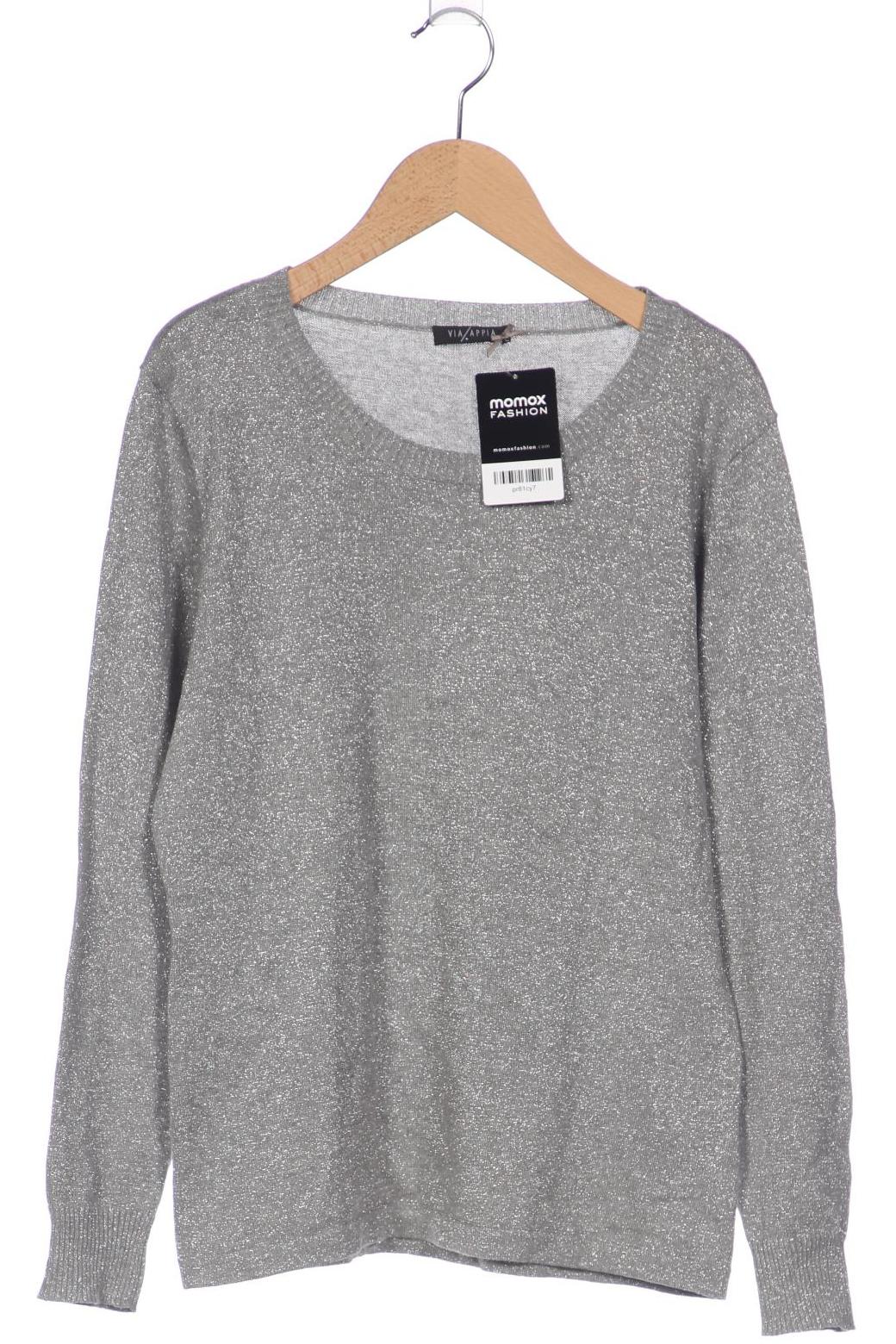 

VIA Appia DUE Damen Pullover, silber, Gr. 40