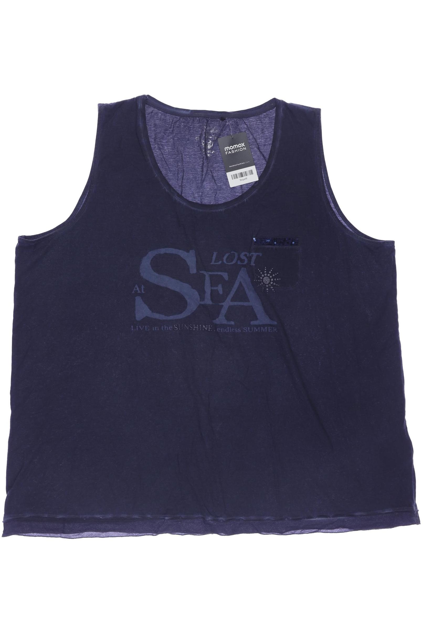 

VIA Appia DUE Damen Top, marineblau, Gr. 50