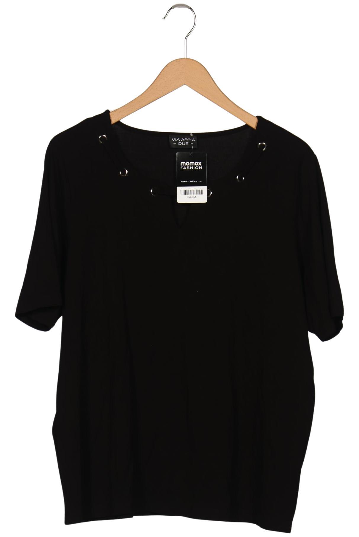 

VIA Appia DUE Damen T-Shirt, schwarz, Gr. 46