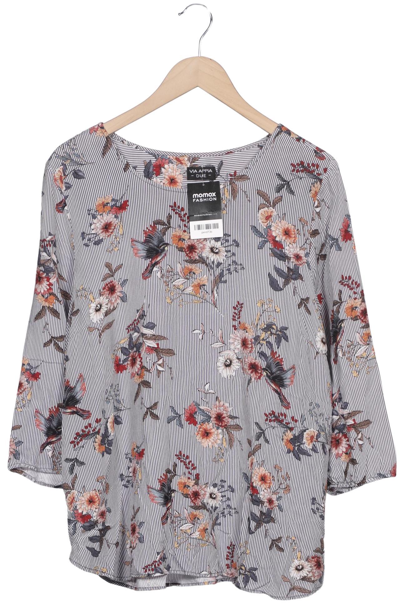 

VIA Appia DUE Damen Langarmshirt, blau, Gr. 44