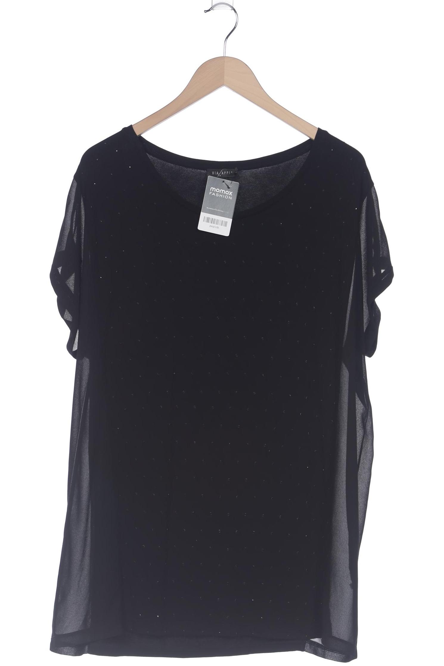 

VIA Appia DUE Damen T-Shirt, schwarz, Gr. 48