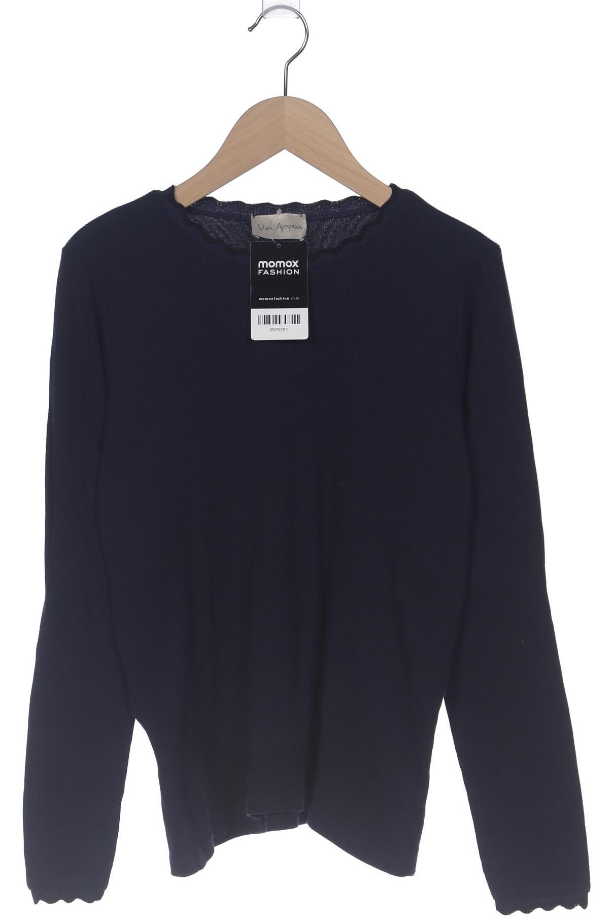 

VIA Appia DUE Damen Langarmshirt, marineblau, Gr. 36
