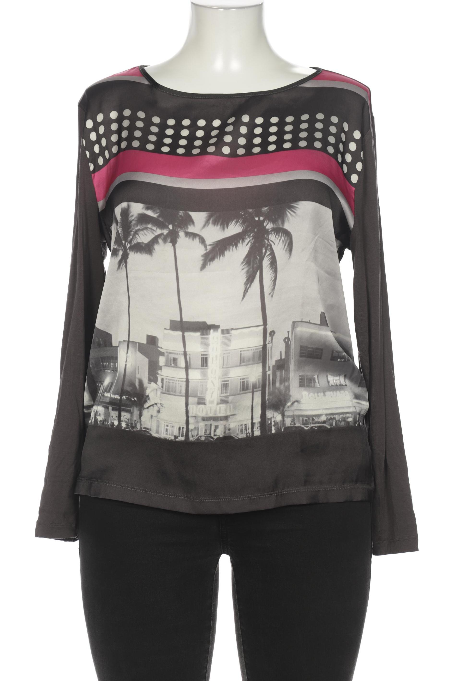 

VIA Appia DUE Damen Langarmshirt, grau, Gr. 44