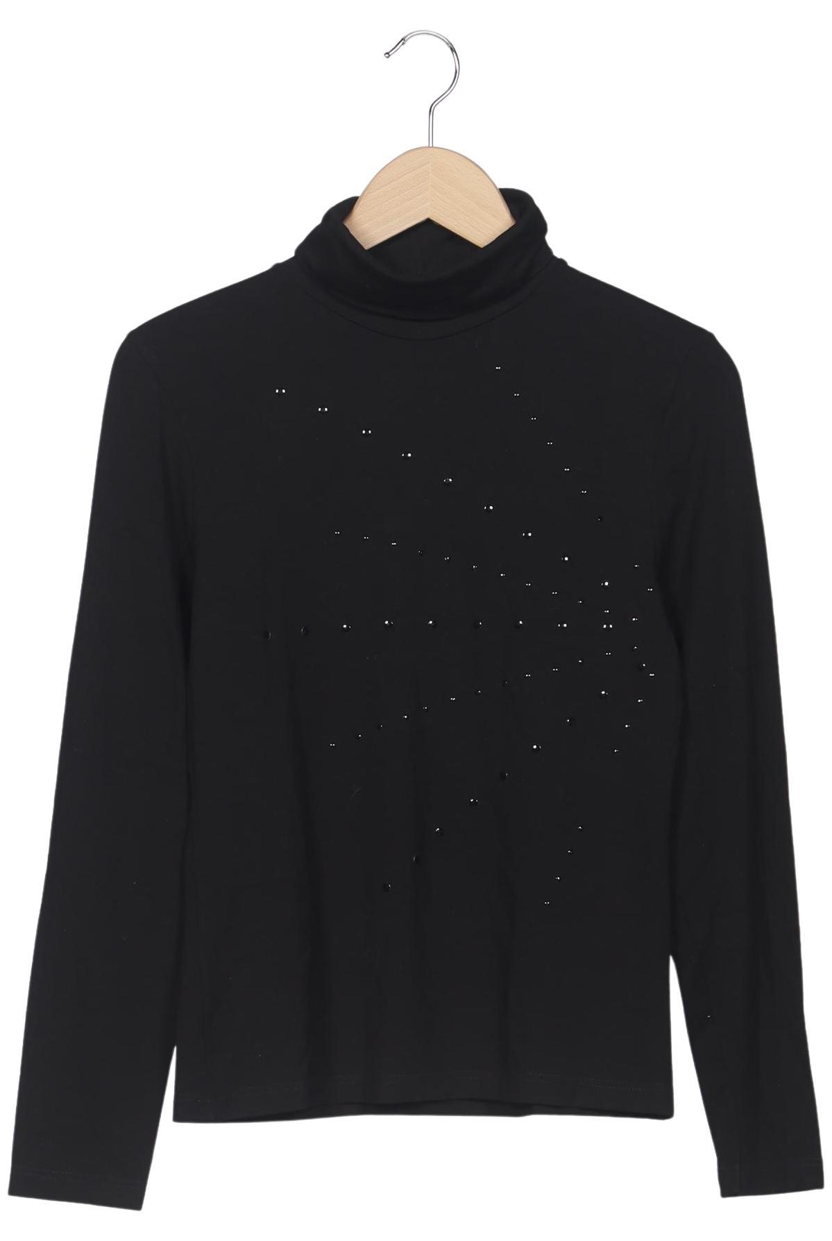 

VIA Appia DUE Damen Langarmshirt, schwarz, Gr. 36