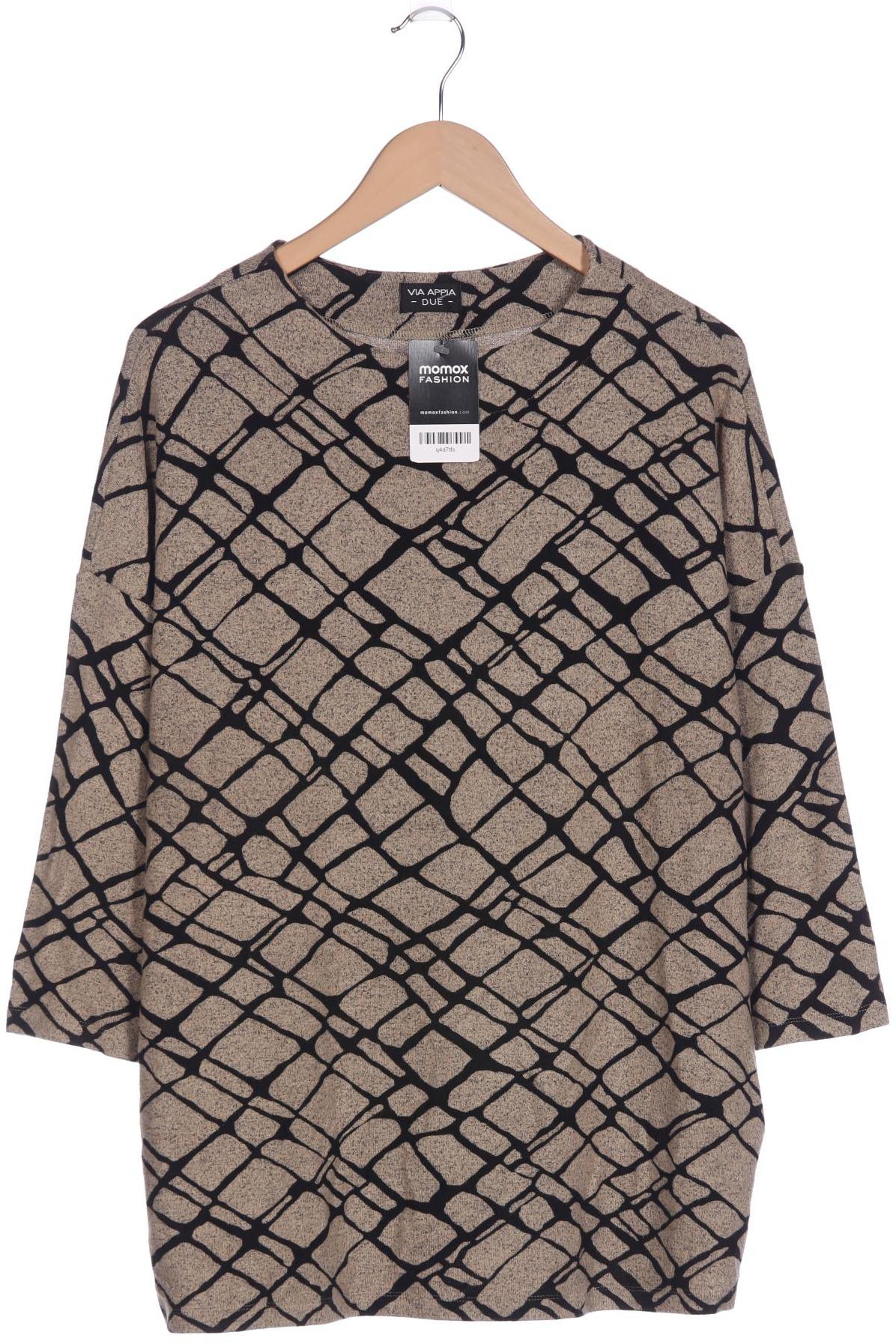 

VIA Appia DUE Damen Langarmshirt, beige, Gr. 48