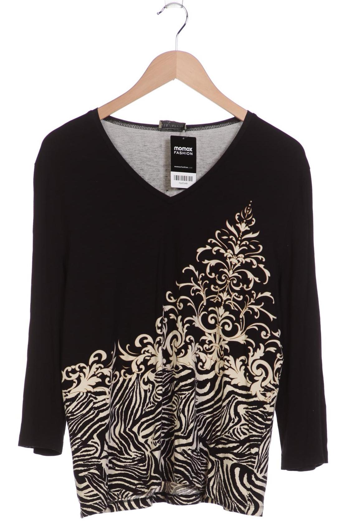 

VIA Appia DUE Damen Langarmshirt, schwarz, Gr. 46