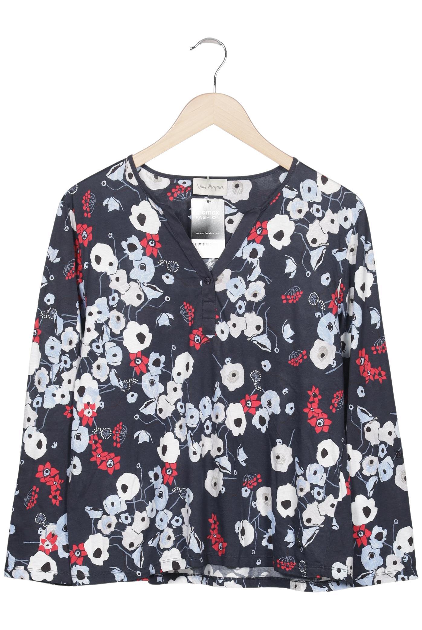 

VIA Appia DUE Damen Langarmshirt, mehrfarbig, Gr. 40