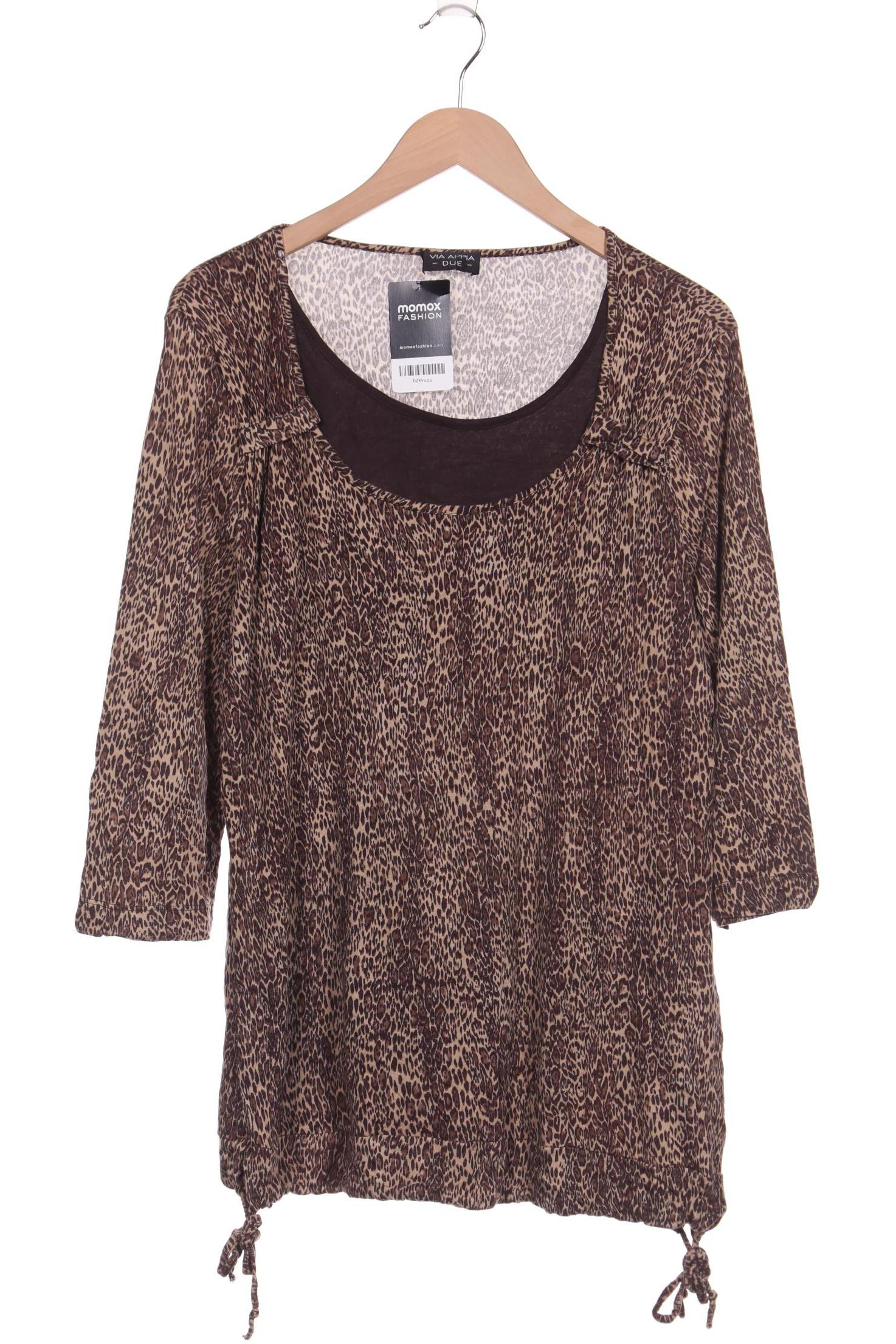 

VIA Appia DUE Damen Langarmshirt, beige, Gr. 48